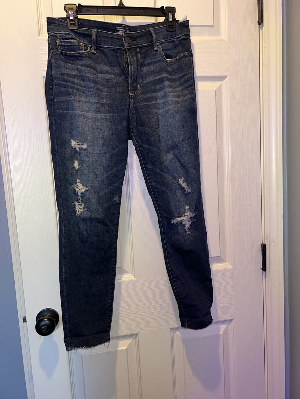 Abercrombie & Fitch Women's Blue Jeans Harper Ankle Size 28/6